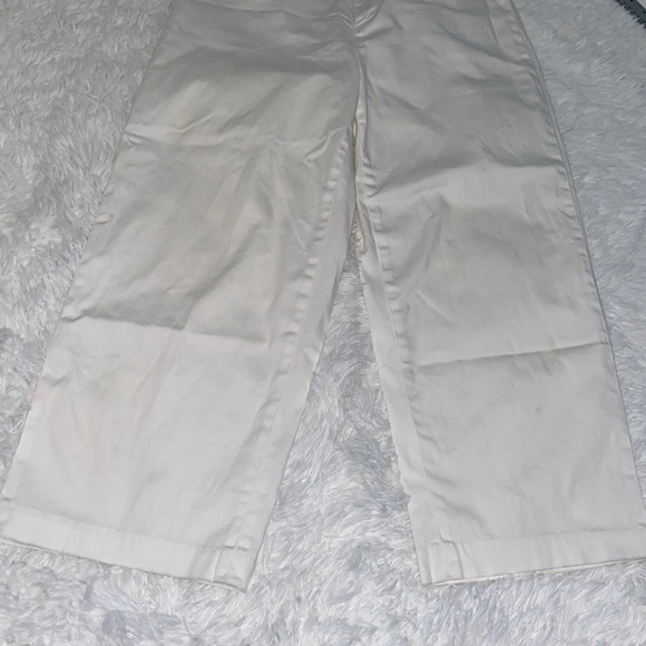 Excellent Condition Coldwater Creek Capris White Sz6 - Picture 1 of 6